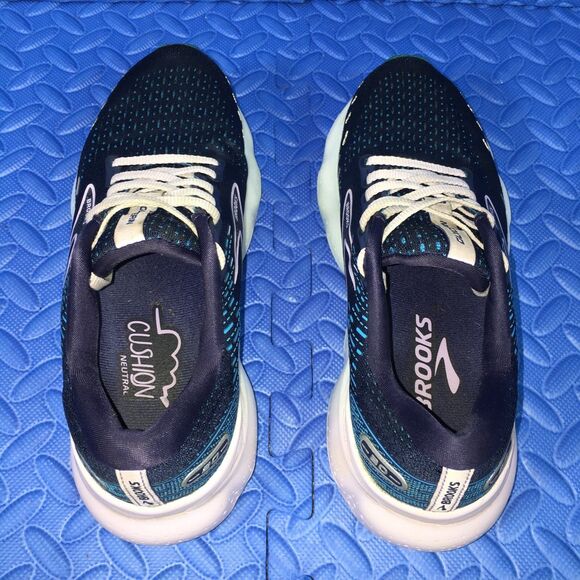 Brooks Glycerin 20 Womens Running Shoes Blue Athletic Sneakers Size 7B - Picture 7 of 11